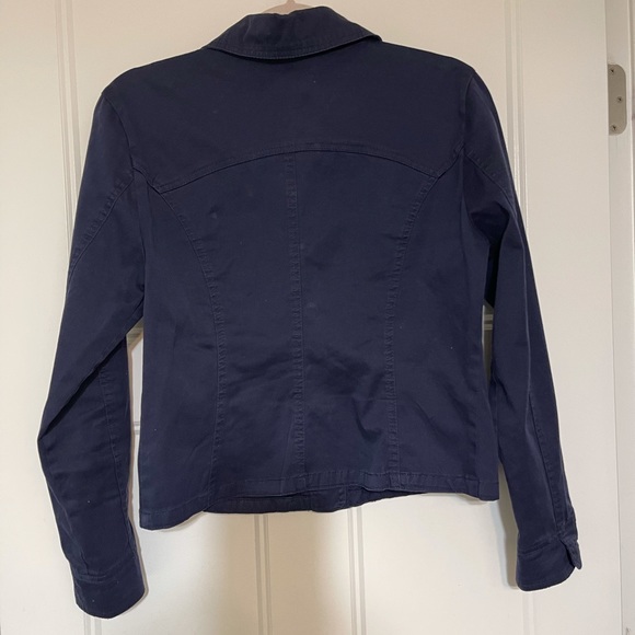 Dark navy blue jacket. - Picture 3 of 3